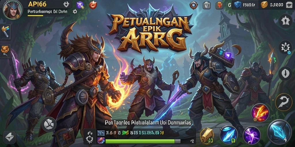 Tangkapan layar gameplay <strong>API66</strong> menampilkan pertempuran epik dan grafik yang luar biasa.
