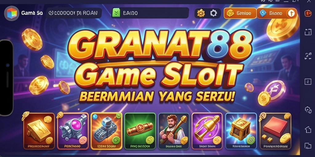 Tampilan gameplay slot yang menarik dan dinamis di GRANAT88.