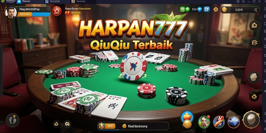 Tampilan gameplay seru di HARAPAN777 yang penuh strategi.