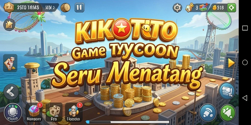 Menampilkan gameplay seru dalam KIKOTOTO yang penuh strategi.