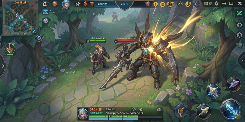 Gameplay SLG yang menarik dan penuh strategi di ORCA128.