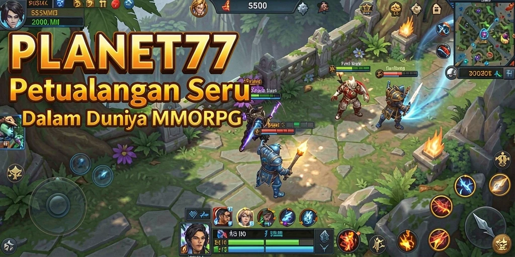 Gameplay seru di dunia fantastis PLANET77.