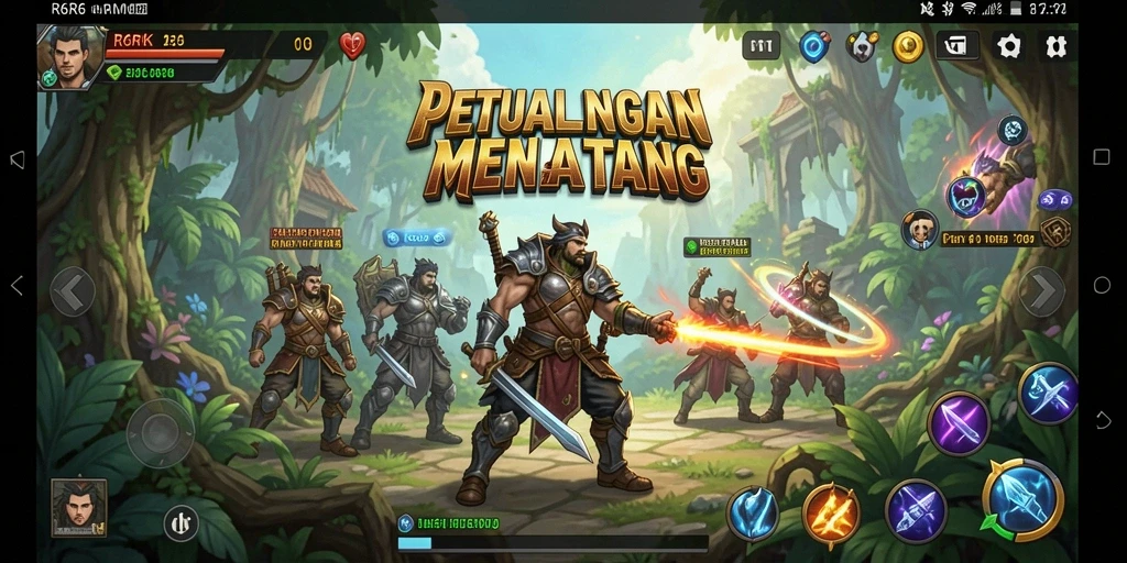 Tampilan gameplay R6R6 yang menunjukan petualangan mendebarkan.
