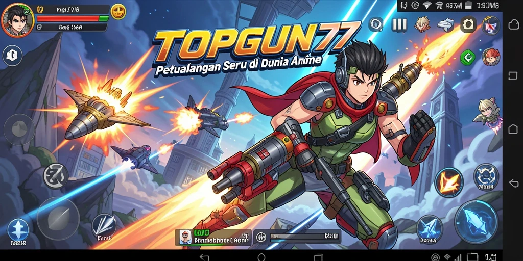 Gameplay menarik dalam game Anime TOPGUN77 dengan karakter yang menawan.