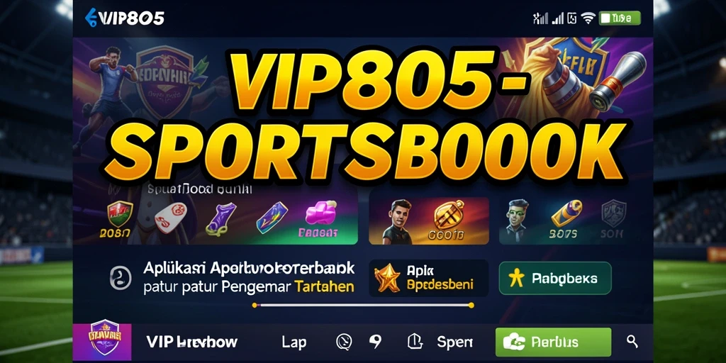 Screenshot VIP805 menampilkan pengalaman taruhan yang mendebarkan.