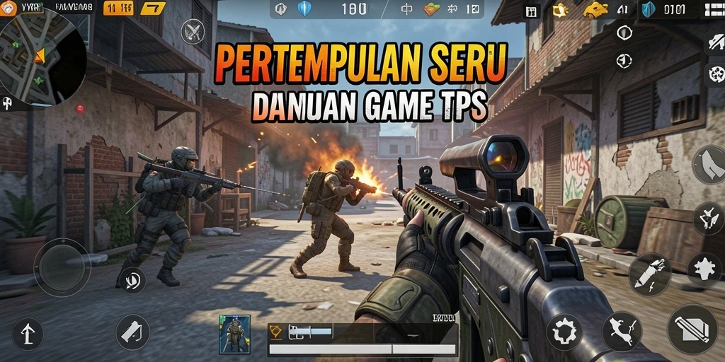 Screenshot gameplay <strong>YYRR</strong> menampilkan aksi tembak-menembak mendebarkan.