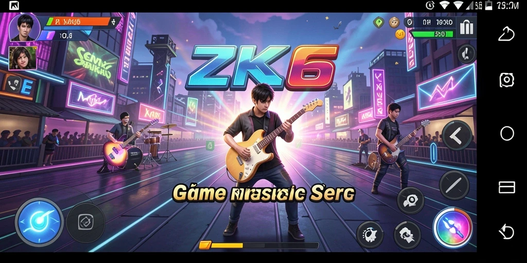 Screenshot ZK6 menampilkan gameplay seru dengan efisiensi tinggi.
